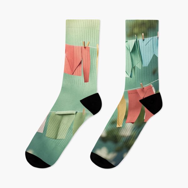 Item preview, Origami Art - Breezy Bliss: Clothes on the Washing Line designed and sold by ArtfulFolds.