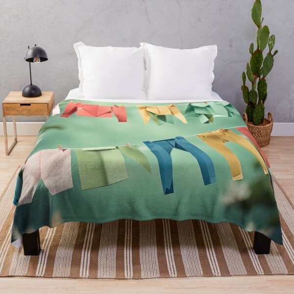 Item preview, Origami Art - Breezy Bliss: Clothes on the Washing Line designed and sold by ArtfulFolds.