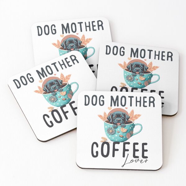 Item preview, Dog Mother Coffee Lover designed and sold by PetSafari.