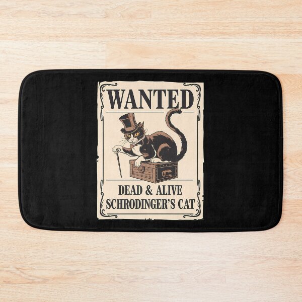 Item preview, Schrodinger's Cat Wanted designed and sold by BayBoutique.