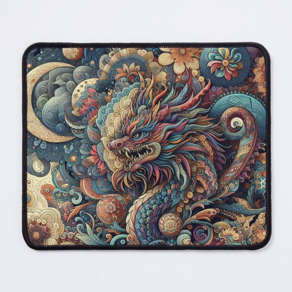 Item preview,  Dragon attacks the night sky (morf) designed and sold by Bubble-Boris.