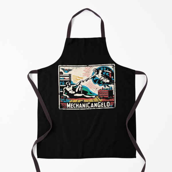 Item preview, MechaniCangelo Mechanic Creation Art Parody designed and sold by Tabu Touch.
