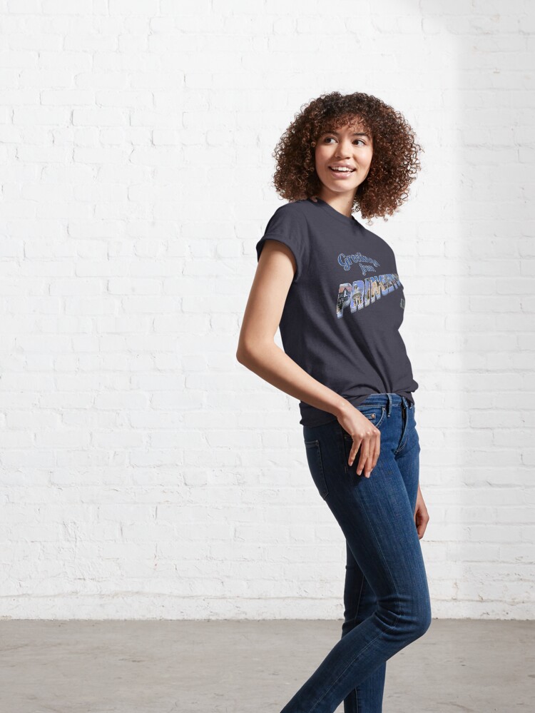 Alternate view of Princeton Gift Souvenir | Greetings from Princeton Vintage Postcard-style Design Classic T-Shirt