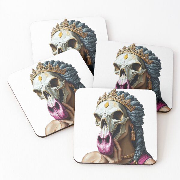 Item preview, Pink skull | Ancient Greek animal portrait  designed and sold by TaliaShin.
