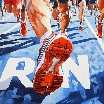 Artwork thumbnail, RUN RUN RUN MORE : RUNNER JOG Unlock by Zen Candy 3000 Travis Nicholas Zariwny