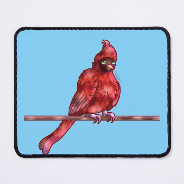 Item preview, Cute Red Cardinal designed and sold by AHumanArtMachine.