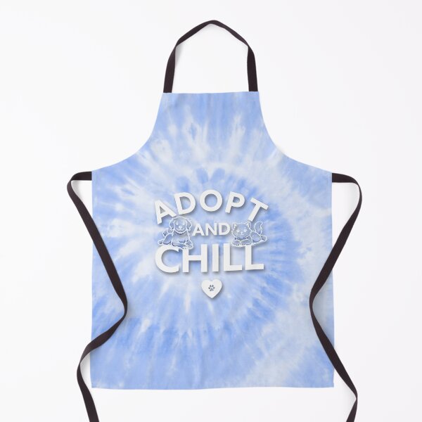 Item preview, Adopt and Chill Blue Pastel Tie Dye designed and sold by TammySwarek.