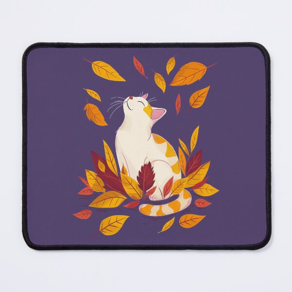 Item preview, Fall Cat Autumn Foliage designed and sold by Wild-Co.