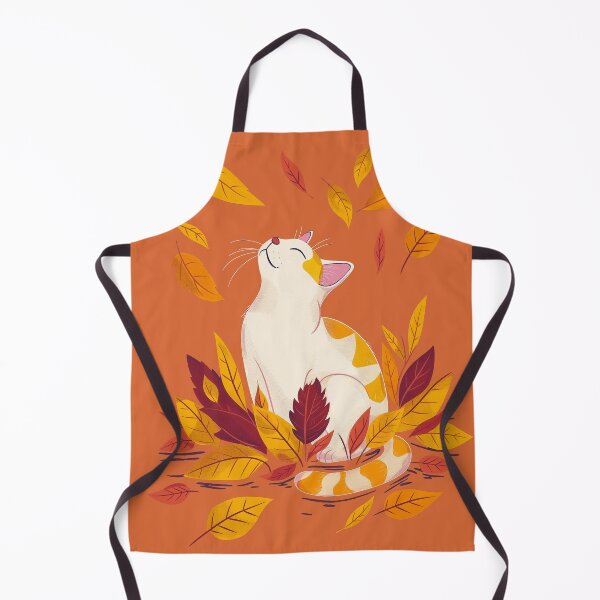 Item preview, Fall Cat Autumn Foliage designed and sold by Wild-Co.