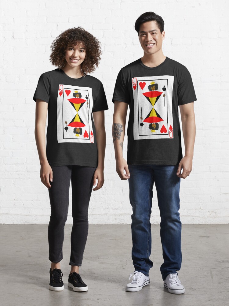 black queen of hearts shirt