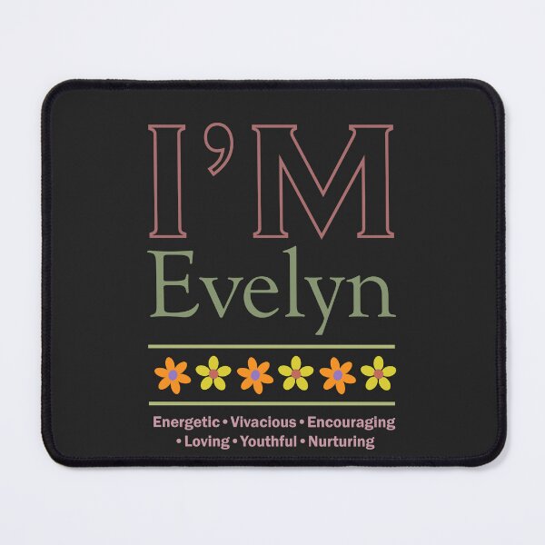 Item preview, Evelyn : Name Art - Qualities designed and sold by JohanSD.