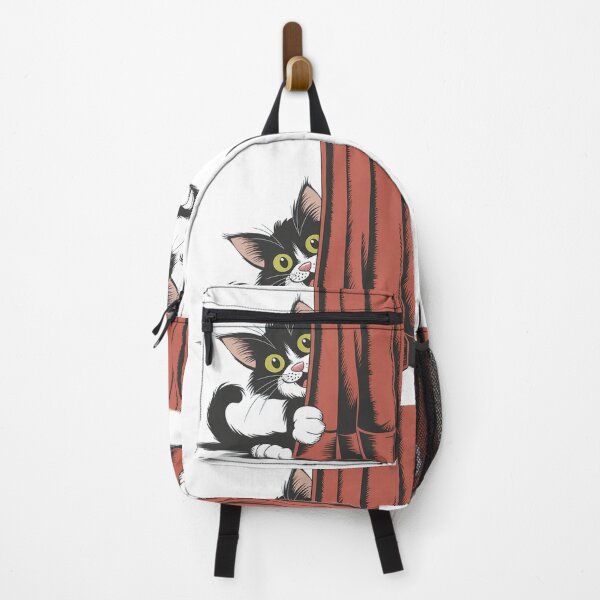 Item preview, Playful Sneaky Cat Peeking designed and sold by EclipseArtworks.