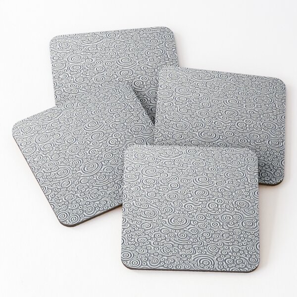 Item preview, Soft Harmony: Delicate Concentric Circles Fabric designed and sold by Rui Fernandes.