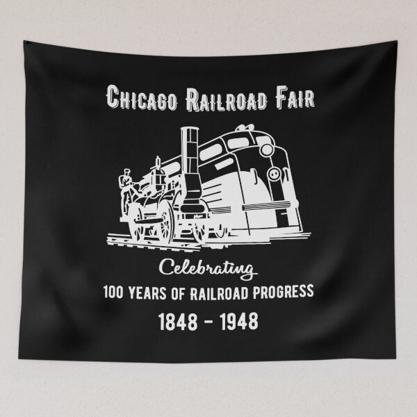 Item preview, Chicago 1948 Railroad Fair Train Memorabilia designed and sold by Maljonic.