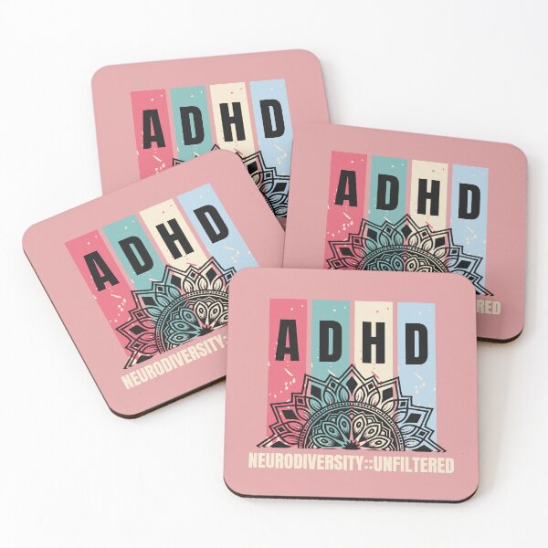 Item preview, ADHD Neurodiversity Unfiltered designed and sold by Winteryfrost.