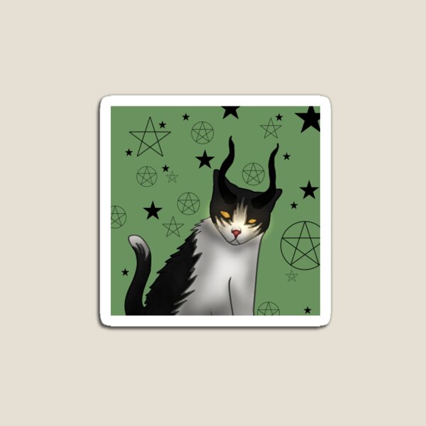Artikel-Vorschau von Gothic Dämon Smoking Katze, designt und verkauft von Fizzyrino.