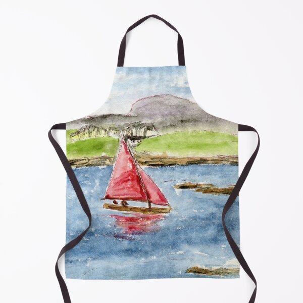 Item preview, Trearddur Bay Myth Sailing Boat, Ynys Mon Anglesey, North Wales designed and sold by LymphomaLass.