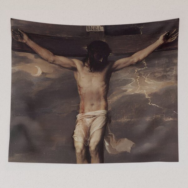 Item preview, Crucifixion Titian Painting designed and sold by Teetans.