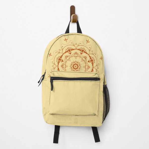 Item preview, Mandala, detailed orange design designed and sold by kimeliots.