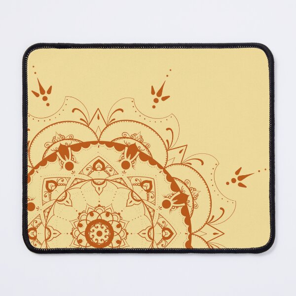 Item preview, Mandala, detailed orange design designed and sold by kimeliots.