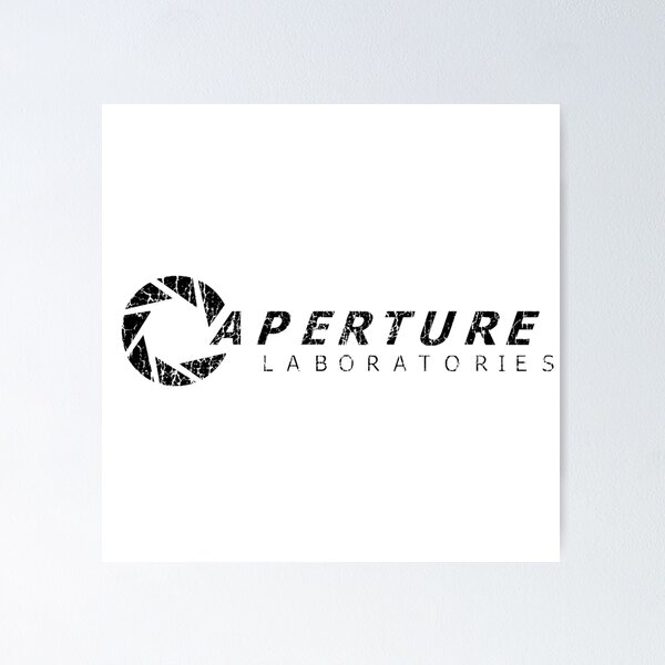 Aperçu de l'œuvre Logo des laboratoires Aperture créée et vendue par MolnFabrik.