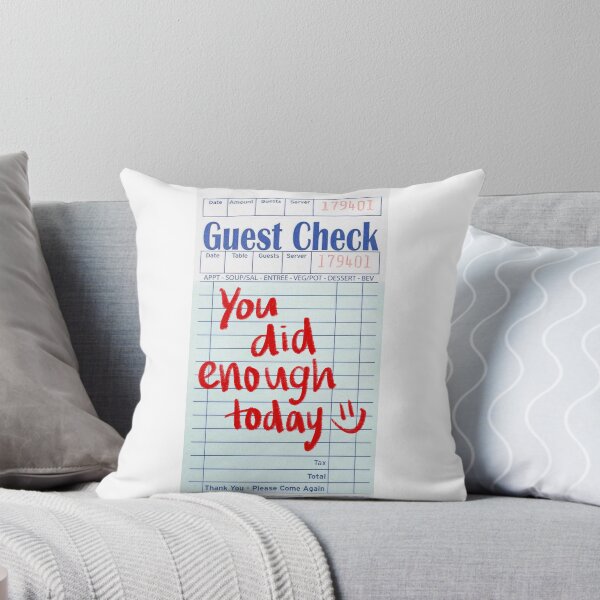 Item preview, you did enough today - guest check designed and sold by dearestbrenda.
