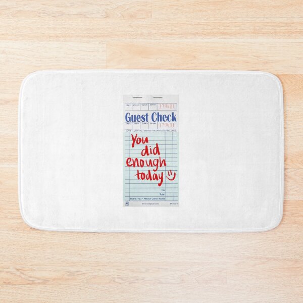 Item preview, you did enough today - guest check designed and sold by dearestbrenda.