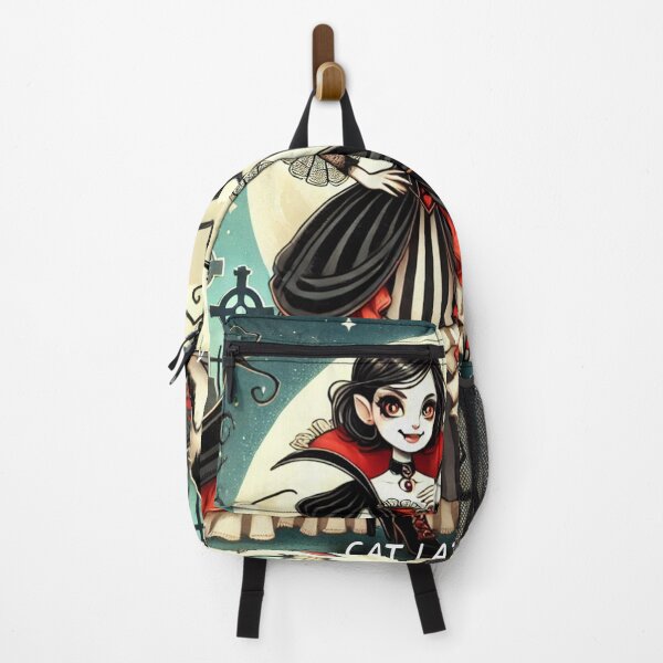 Item preview, "Cat Lady for Kamala - Gothic Nightmare" designed and sold by MySheetMusicArt.