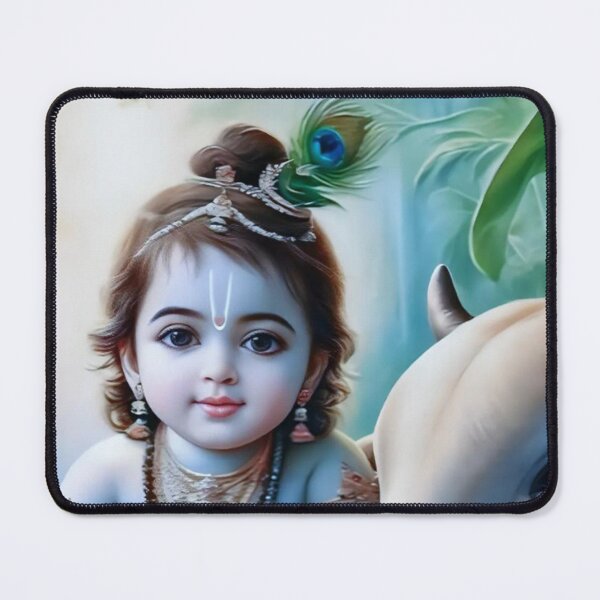 Item preview, Baby cute Krishna Art of love  designed and sold by Eshant.