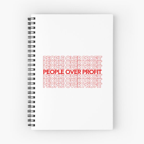 Item preview, People Over Profit designed and sold by ShopTigersToe.