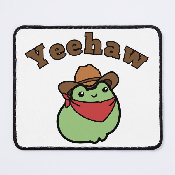 Item preview, Yeehaw Cowboy Frog designed and sold by GigglesDesigns.