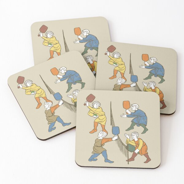 Item preview, Funny Medieval Pickleball Design: What's the Score? designed and sold by Squosh.