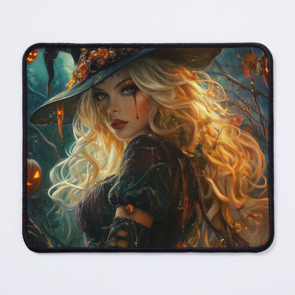 Item preview, beautiful blonde halloween witch designed and sold by daila70.