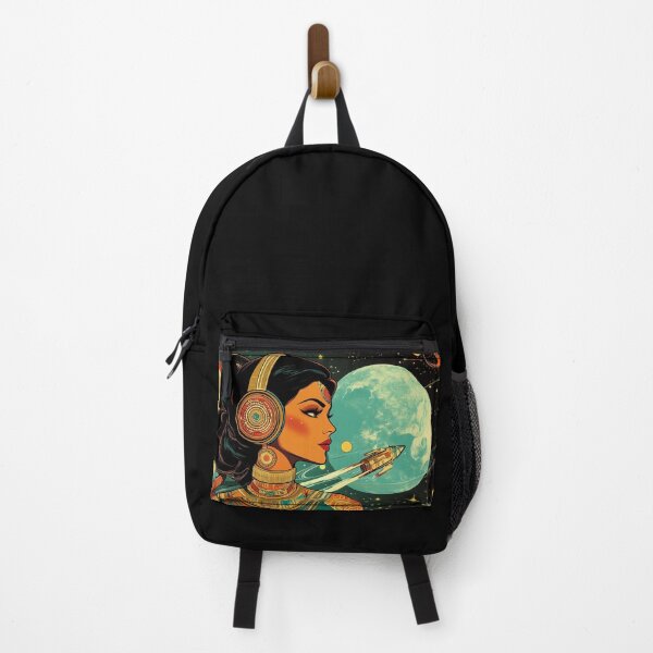 Item preview, Indian Space Guardian Heroine Watching the stars designed and sold by BeatnikBuddha.