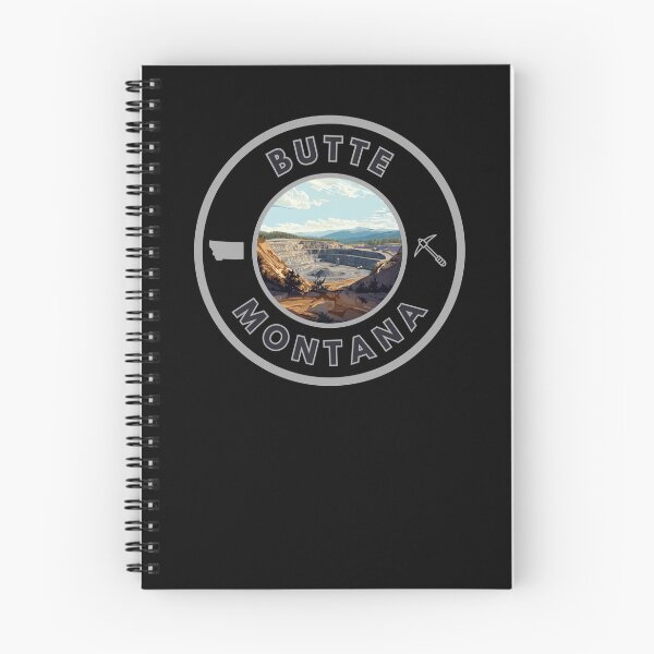 Item preview, Butte Montana Mining Pit  designed and sold by MojaveTradePost.