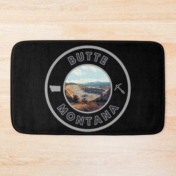 Item preview, Butte Montana Mining Pit  designed and sold by MojaveTradePost.