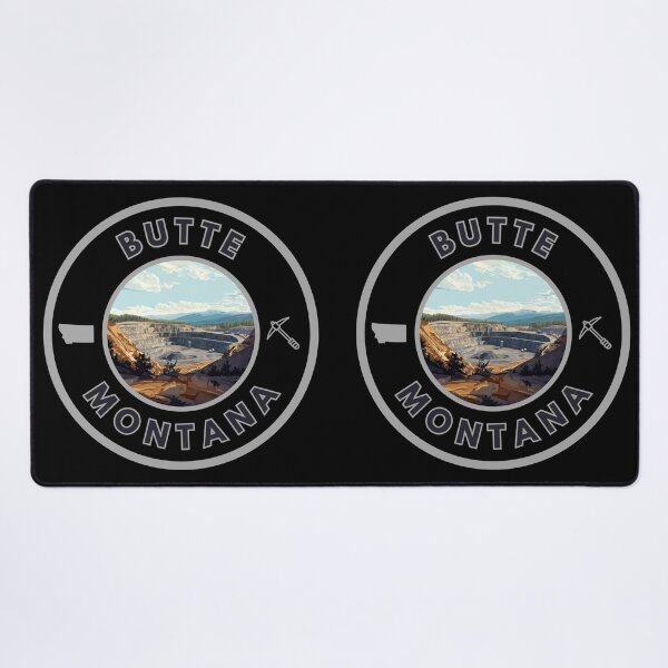 Item preview, Butte Montana Mining Pit  designed and sold by MojaveTradePost.