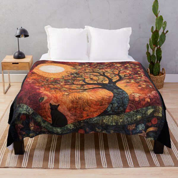 Item preview, Double Moon Quilted Design designed and sold by WitsandWonders.