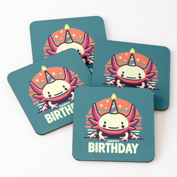 Item preview, Party Time: Birthday Axolotl Bash designed and sold by lacasitamarket.