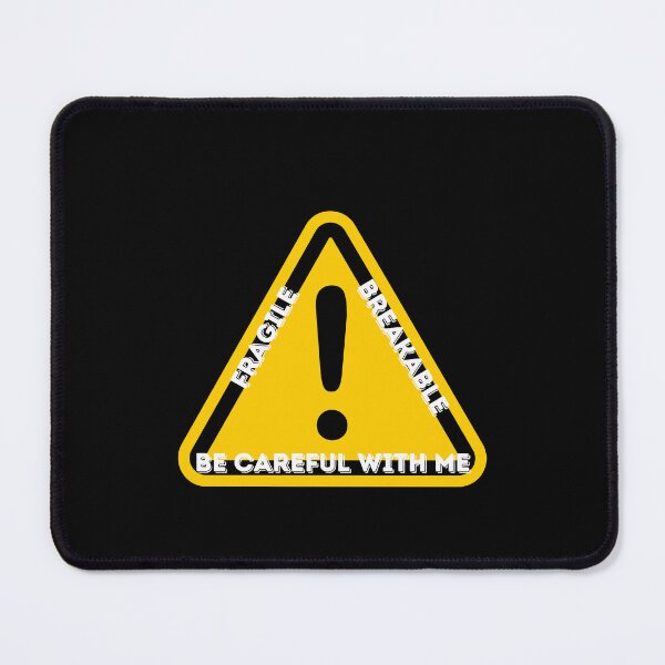 Item preview, Caution Be Careful With Me - Safety in Public and Awareness designed and sold by ZebraKnees.