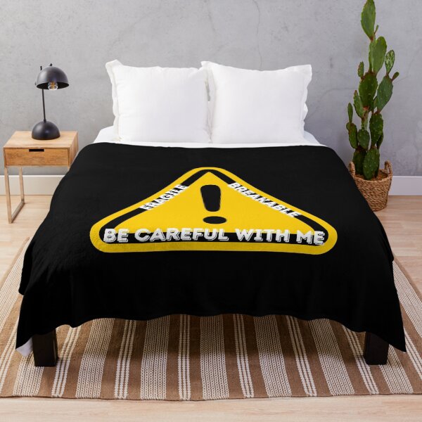 Item preview, Caution Be Careful With Me - Safety in Public and Awareness designed and sold by ZebraKnees.