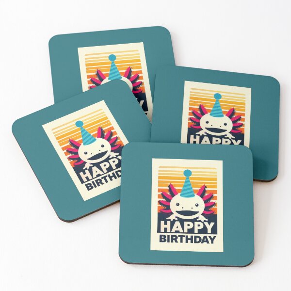 Item preview, Party Time: Birthday Axolotl Bash designed and sold by lacasitamarket.