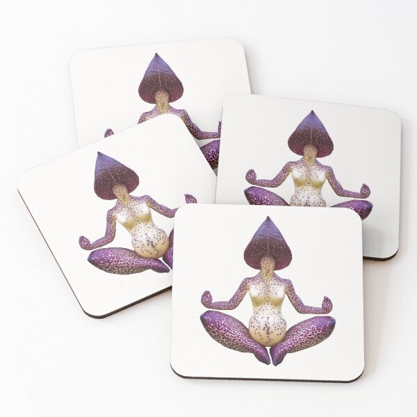 Item preview, Yoga Orchid; designed and sold by StickerApe.