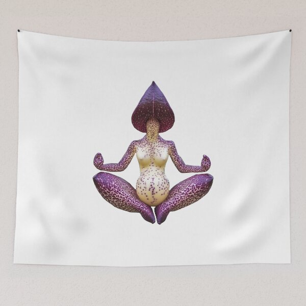 Item preview, Yoga Orchid; designed and sold by StickerApe.
