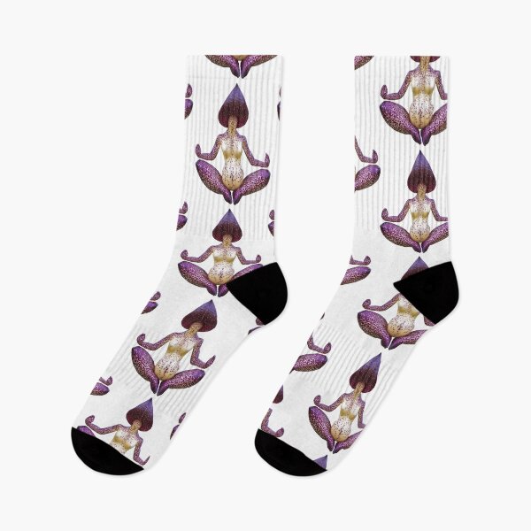 Item preview, Yoga Orchid; designed and sold by StickerApe.