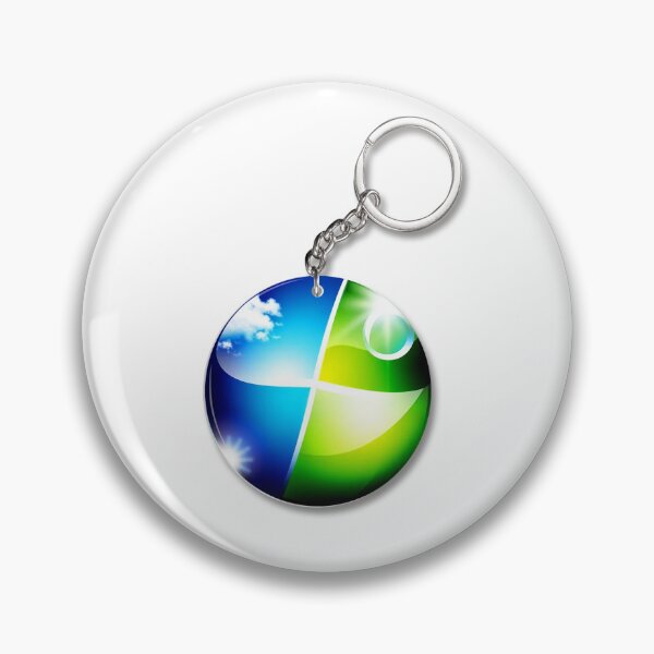 Item preview, Frutiger Aero Keychain designed and sold by tobyarts.