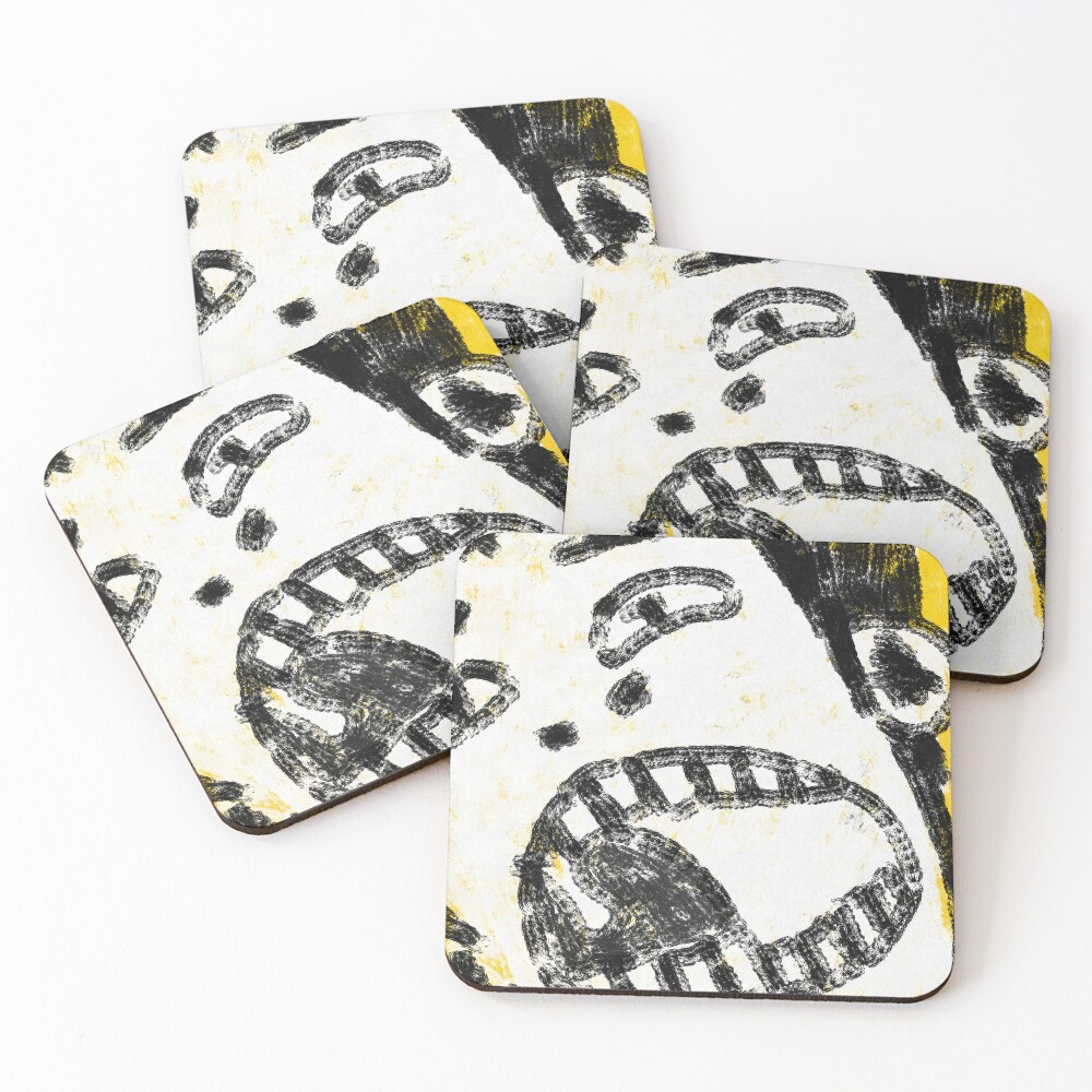 Item preview, Coasters (Set of 4) designed and sold by GOLCONDART2.