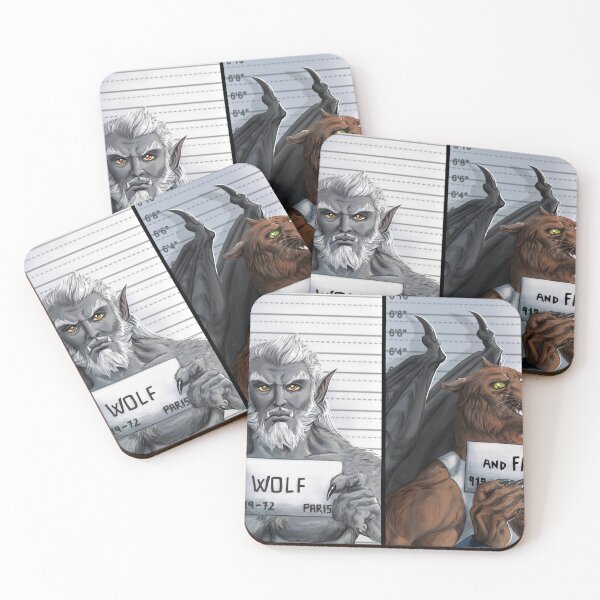 Item preview, Mugshot: Wolf and Fang designed and sold by Furiarossa.