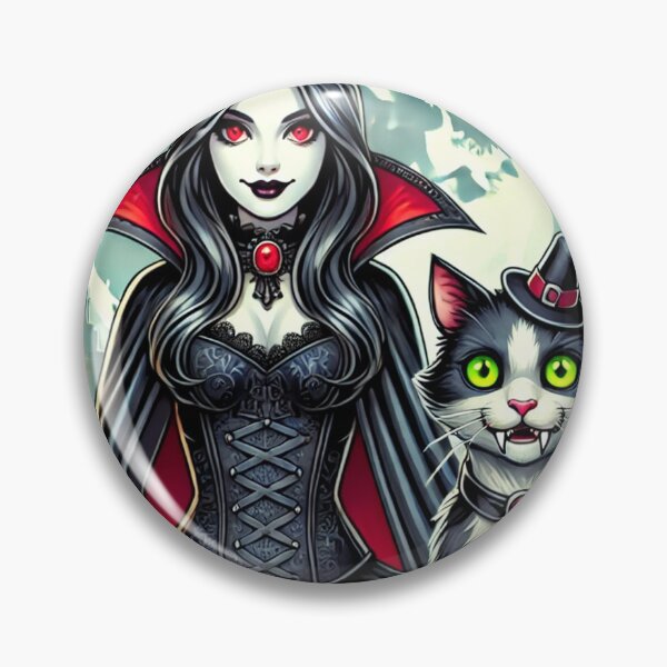Item preview, Childless Cat Lady Vampire designed and sold by MySheetMusicArt.