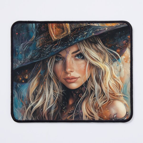 Item preview, Halloween beautiful blonde witch designed and sold by daila70.